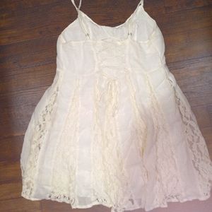 White Hollister dress